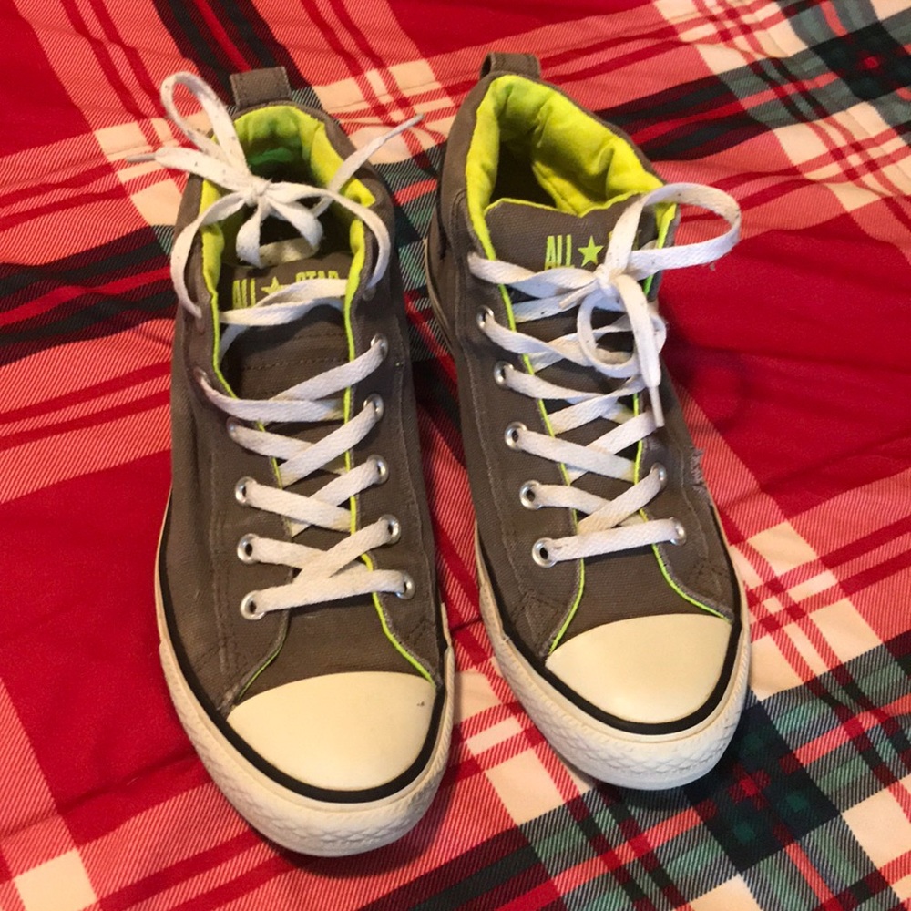 Converse mid rise sneakers